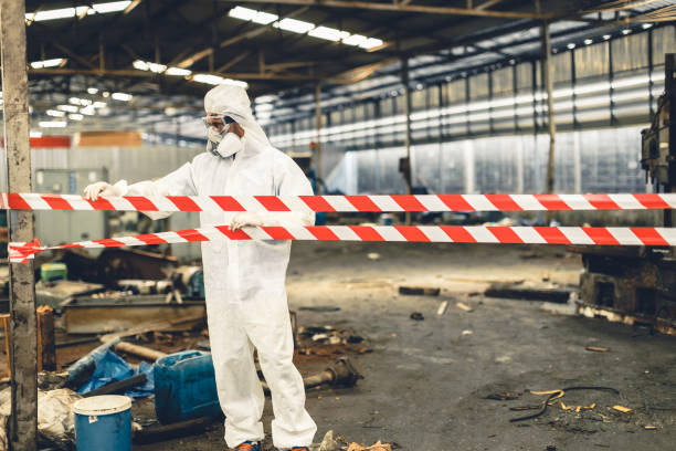 Professional Crime Scene Cleanup technician working in Florence, TX